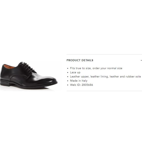 *MADE IN ITALY * BRUNO MAGLI Martico Cap Toe Shoes - Picture 12 of 12